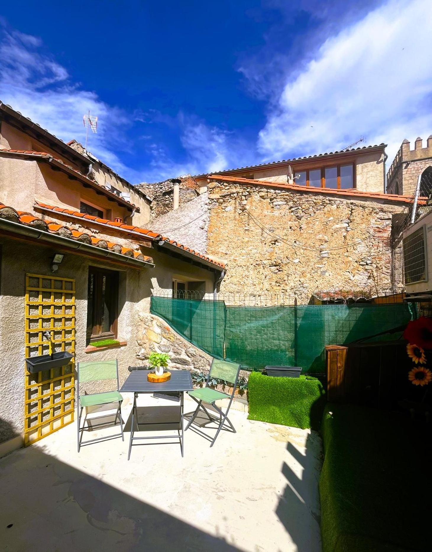 Au Pied Des Remparts 10 Rue Saint Jean Apartman Villefranche-de-Conflent Kültér fotó